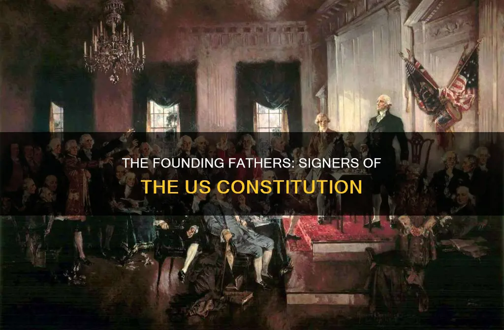 who signe the constitution