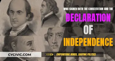 Signers of Two Founding Documents: Constitution and Declaration