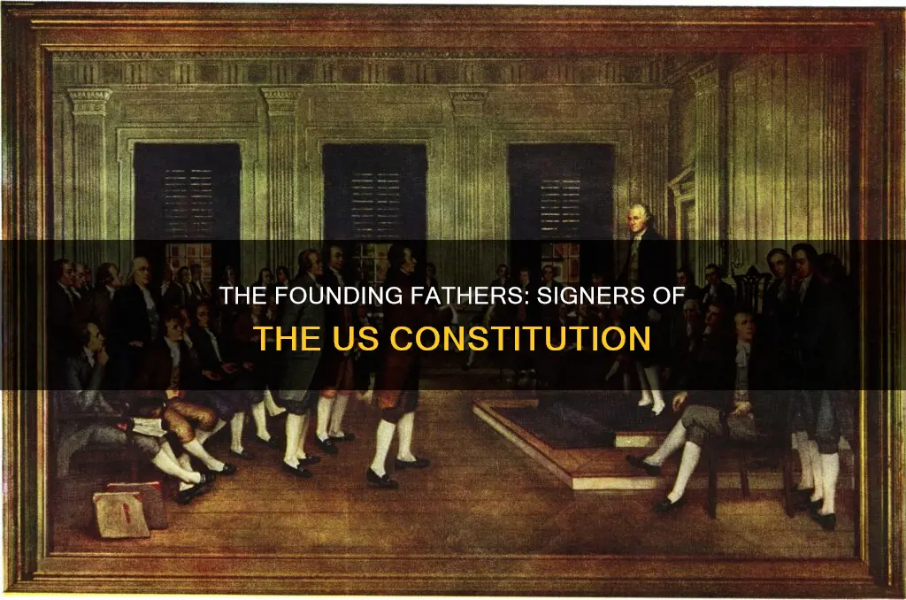 who signed constitution