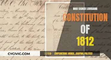 Louisiana's 1812 Constitution: Signers and Their Legacies