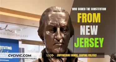 New Jersey's Signatories to the US Constitution