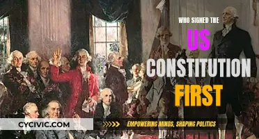 The US Constitution: Who Was the First Signatory?