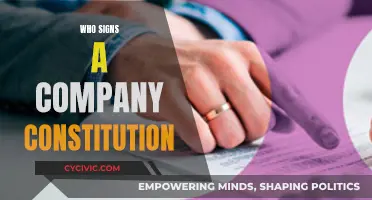 Who Should Sign a Company Constitution?