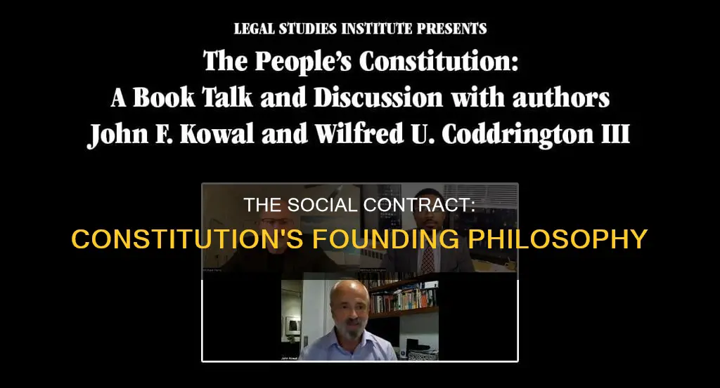 who social contract theorywas the main author of the constitution