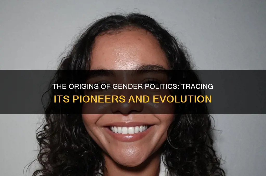 who started gender politics