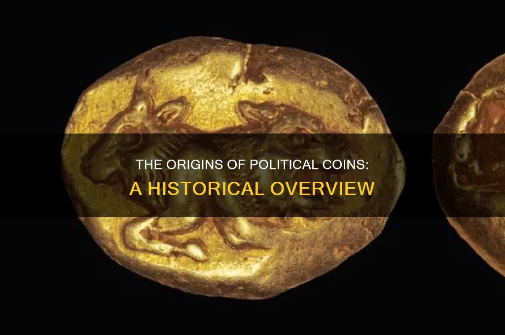 who started political coins