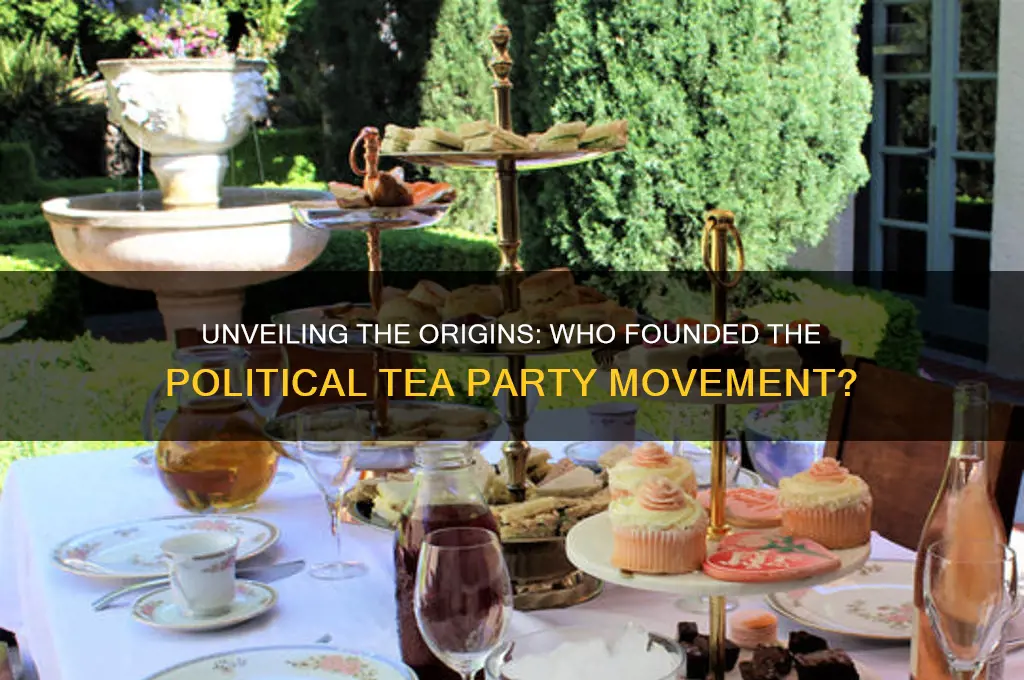 who started the political tea party