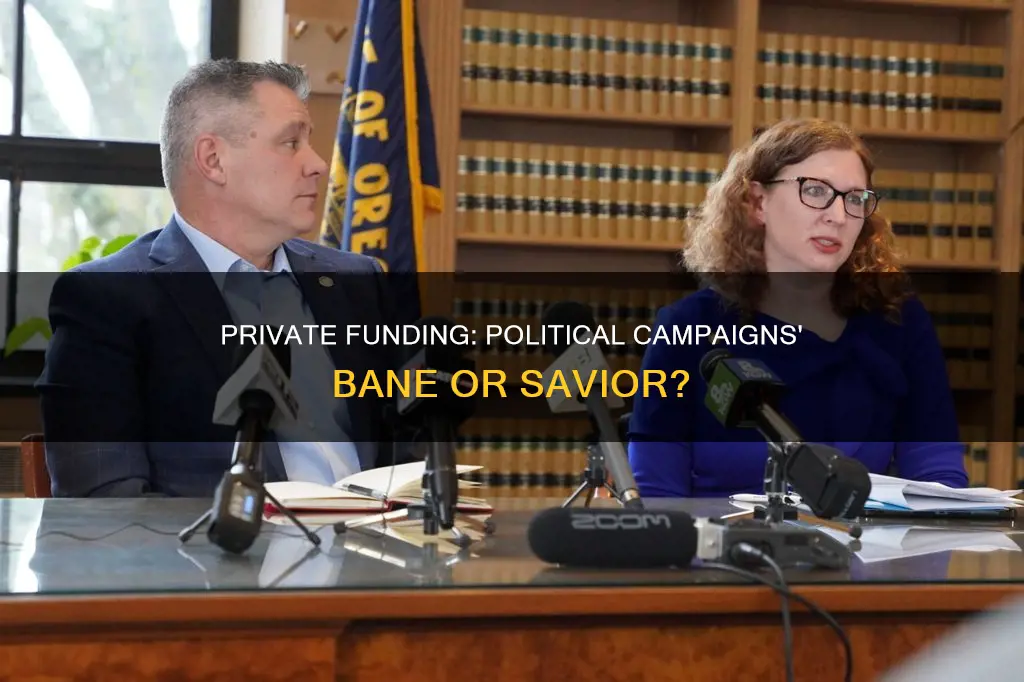 who stood for taking private funding out of political campaigns