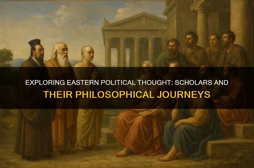 who studies eastern political philosophy