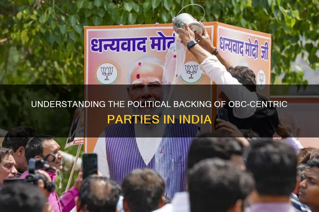 who supports obc political party