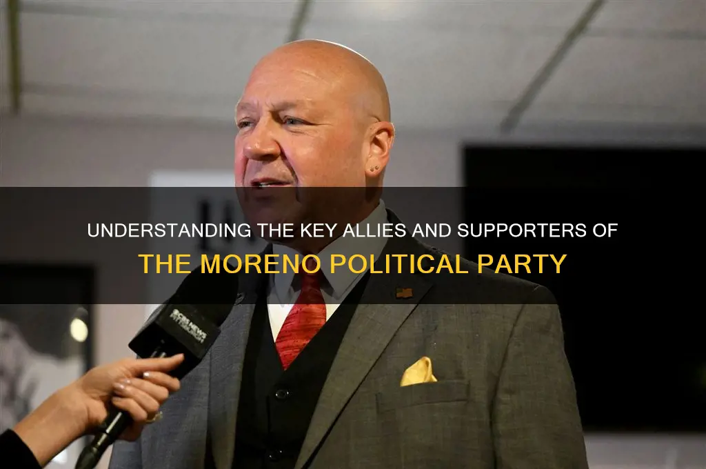 who supports the moreno political party