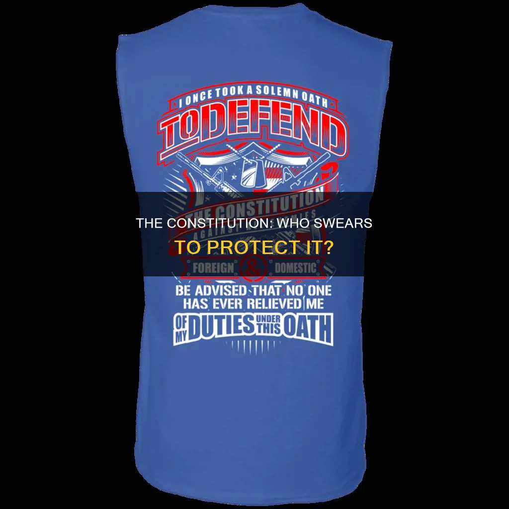 who takes an oath to defend the constitution