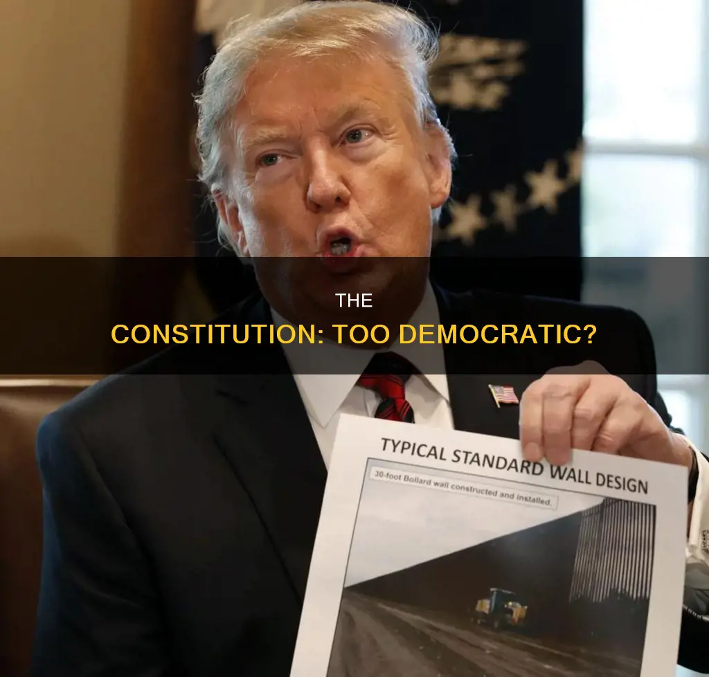who thought the constitution was too democratic primary