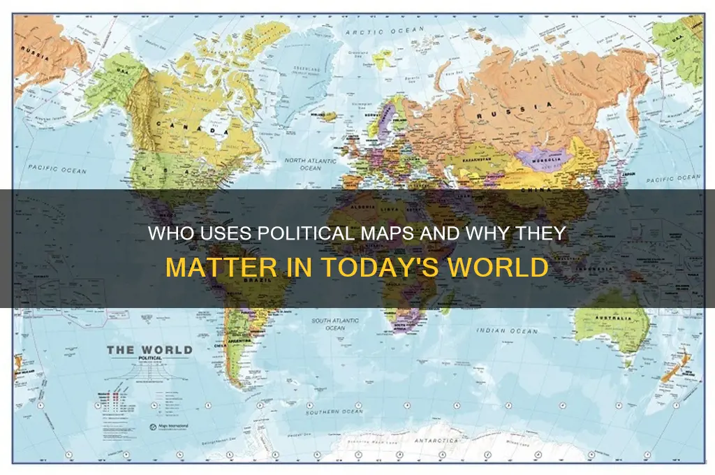who use political maps