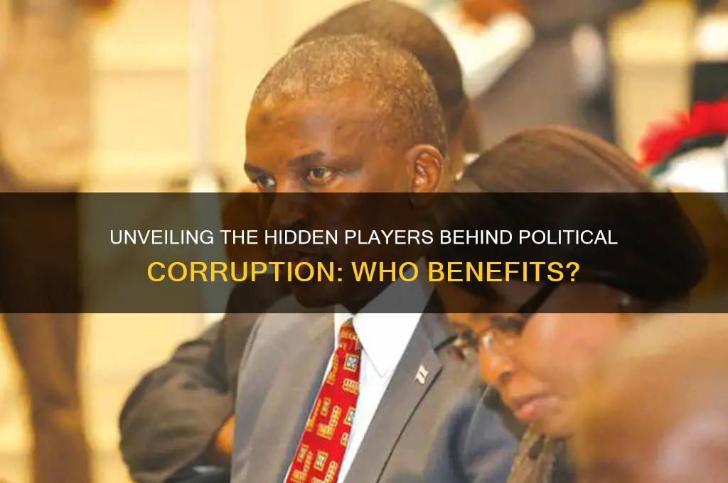 who uses political corruption
