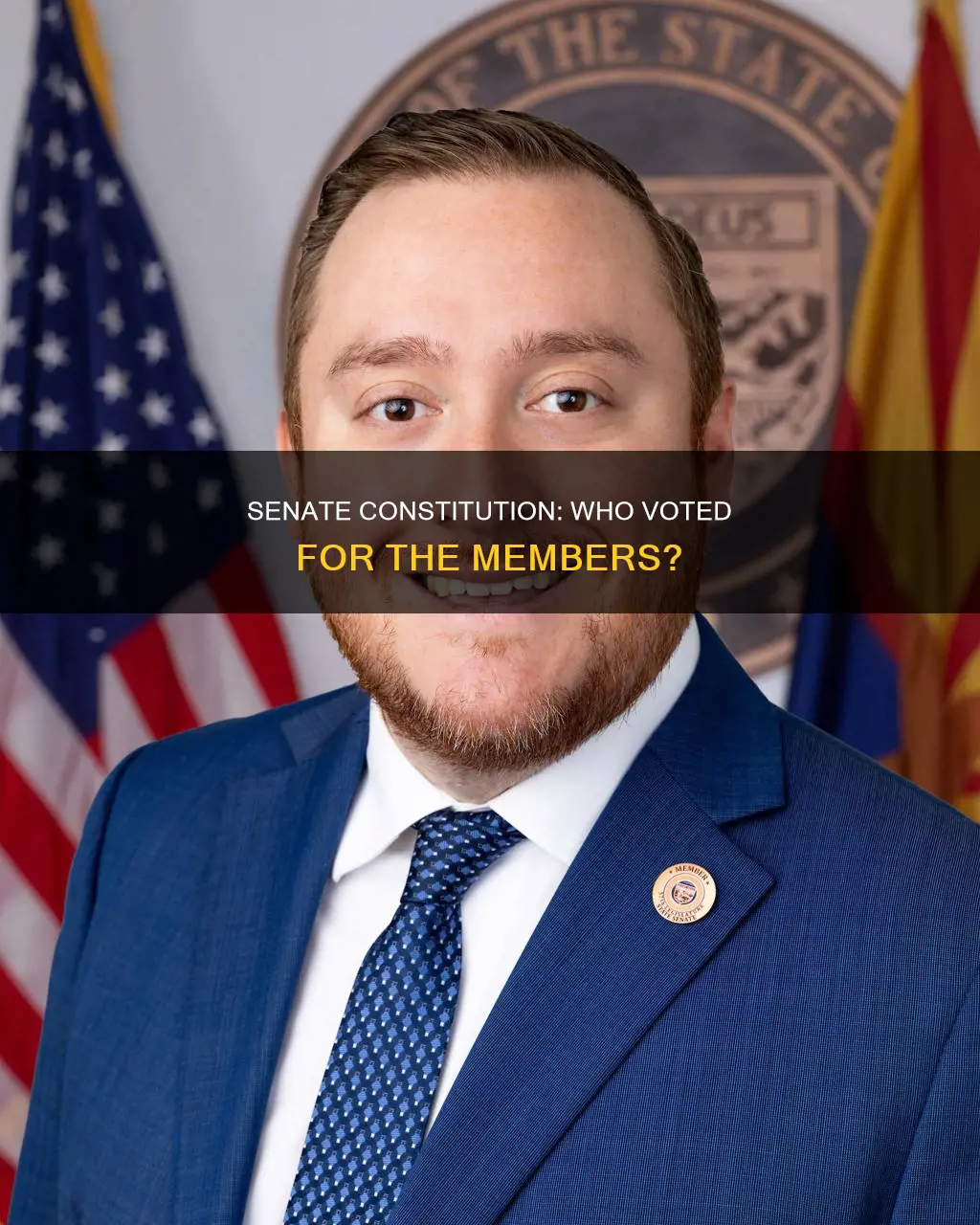 who voted for the members of teh senate constitution