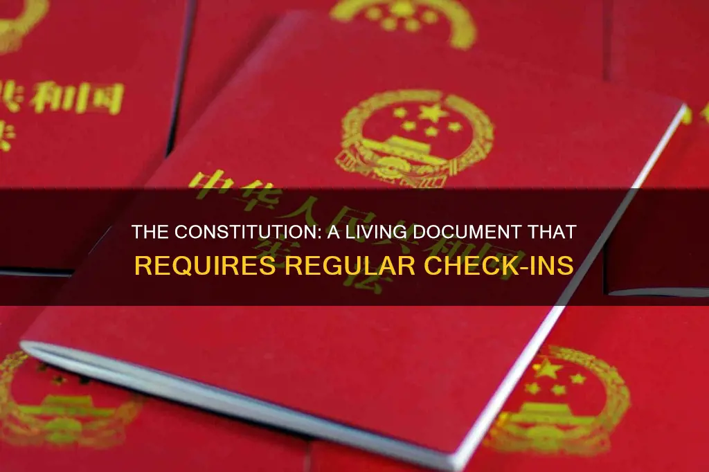 who wanted the constitution to be revised every 20 years