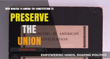 Preserving the Union: Amending the Constitution