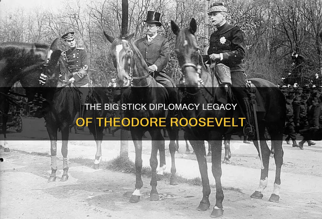 who was best known for his big stick diplomacy