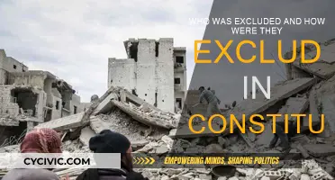 Excluded From the Constitution: Who and How?