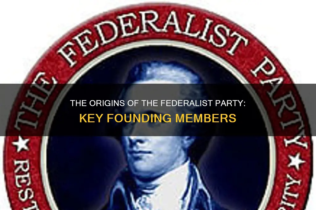 who was in the first federalist political party