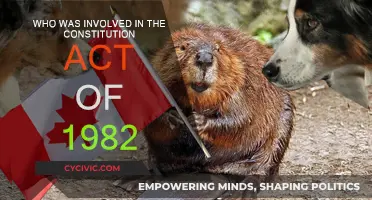 Key Players Behind Canada's Constitution Act of 1982