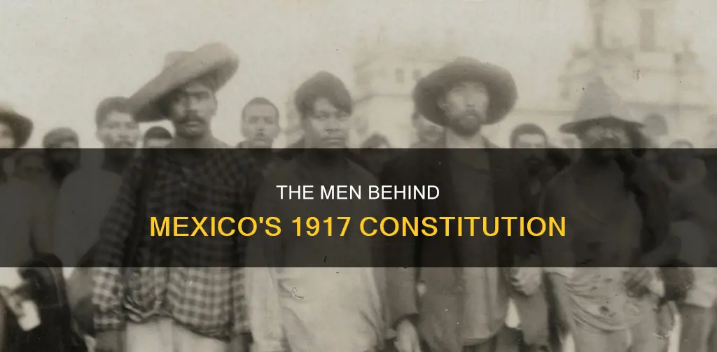 who was involved in the constitution of 1917