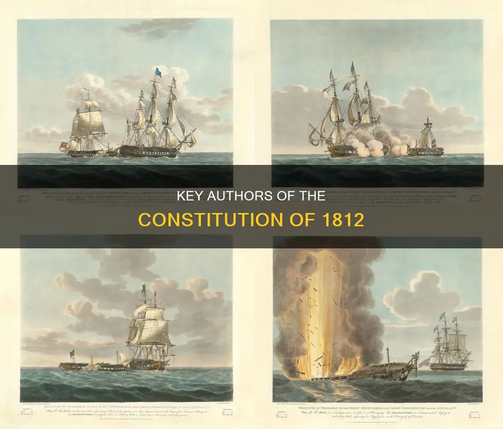 who was involved in writing the constitution of 1812