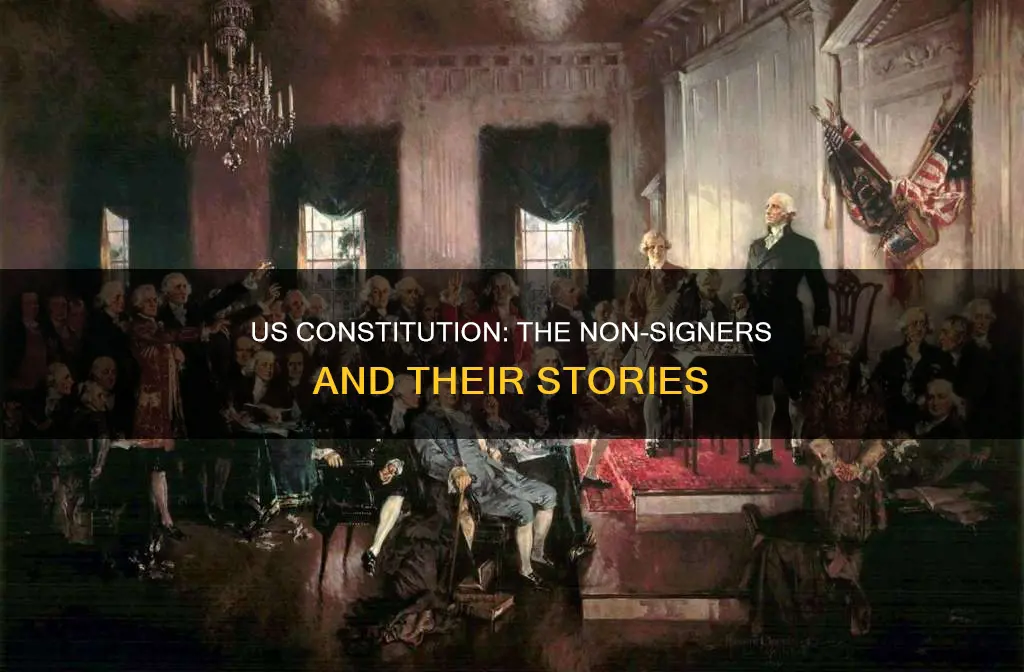 who was not a signer of the us constitution