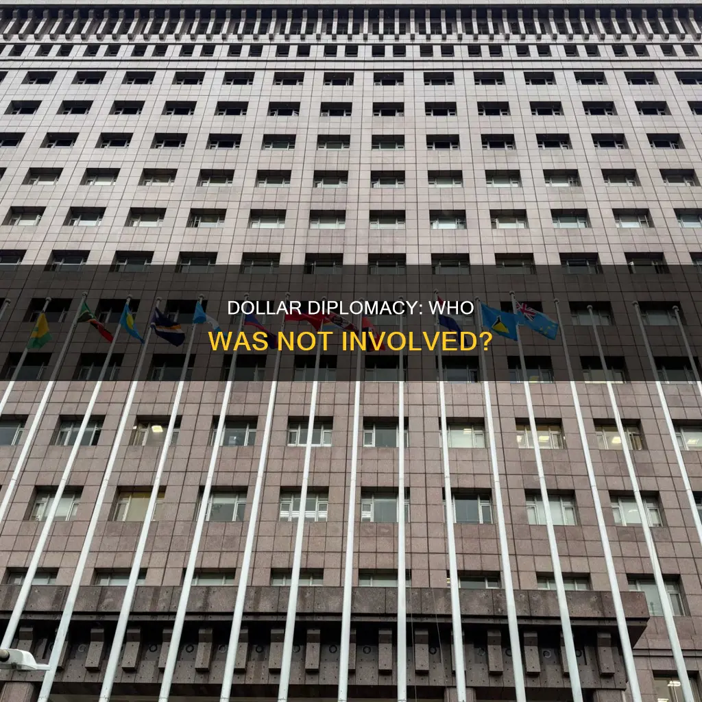 who was not associated with the dollar diplomacy policy