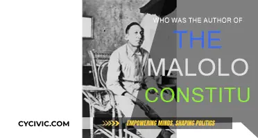 The Malolos Constitution: Author and Visionary Leader
