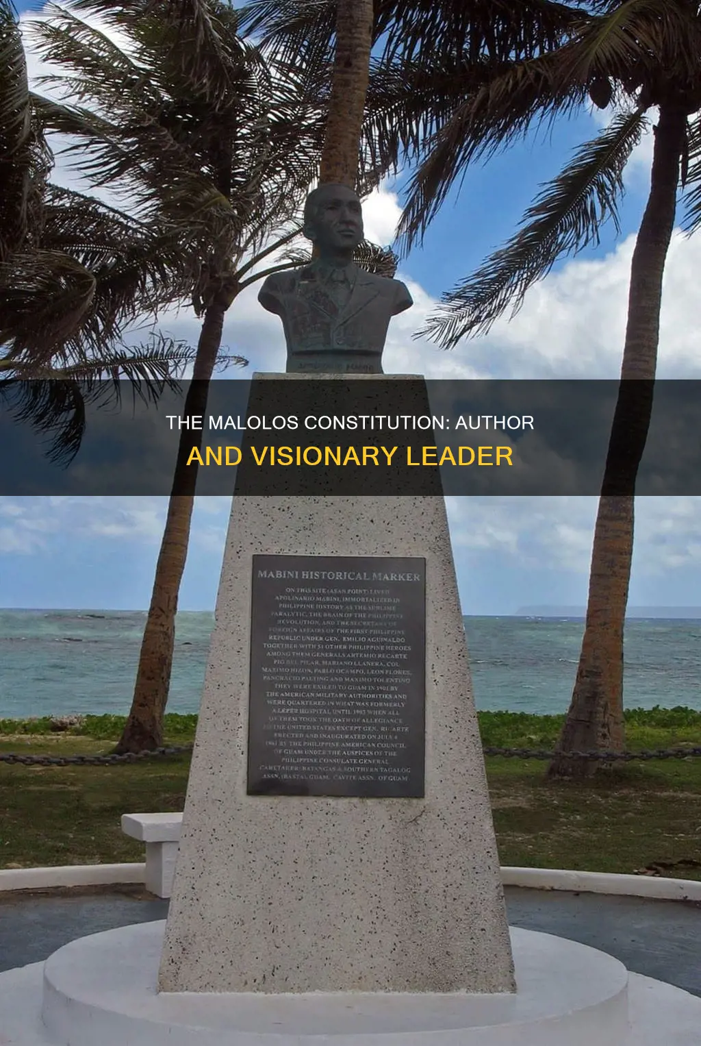 who was the author of the malolos constitution