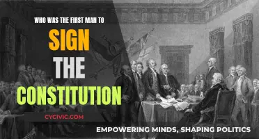 The First Man to Sign: Unveiling the Constitution's Pioneer