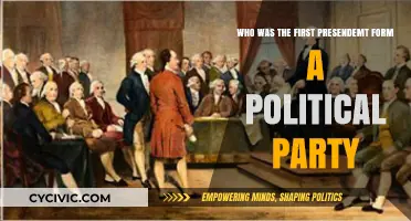 The Birth of Political Parties: Who Was the First President?