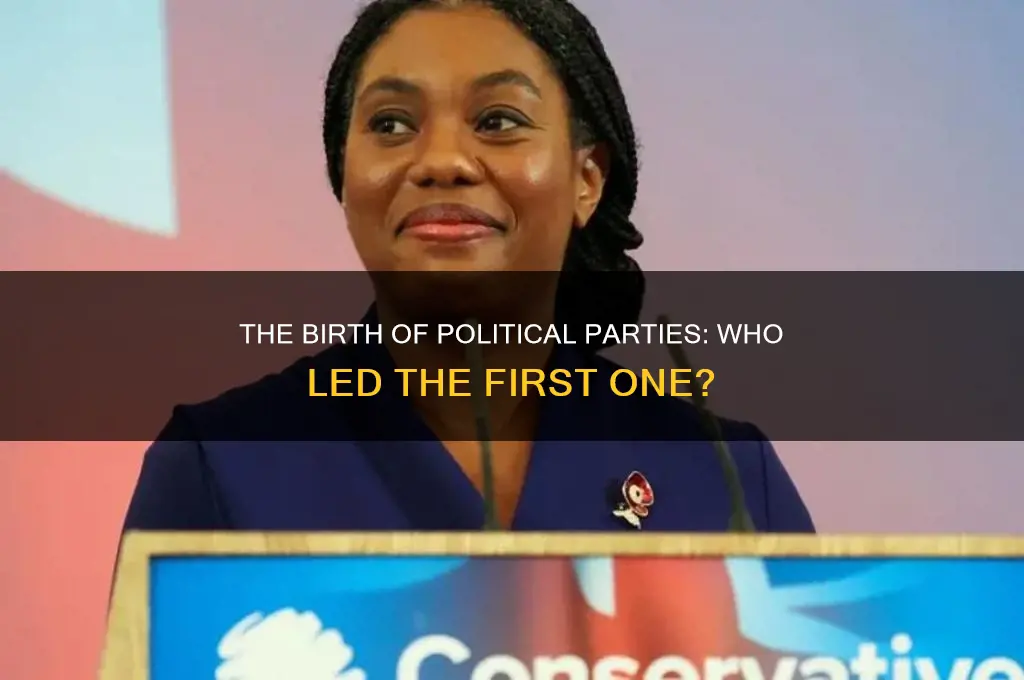 who was the first president to have a political party