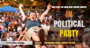 The Unlikely Crowd Surfer: A Political Rally's Viral Moment