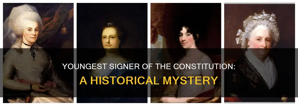 who was the youngest person to sign the constitution