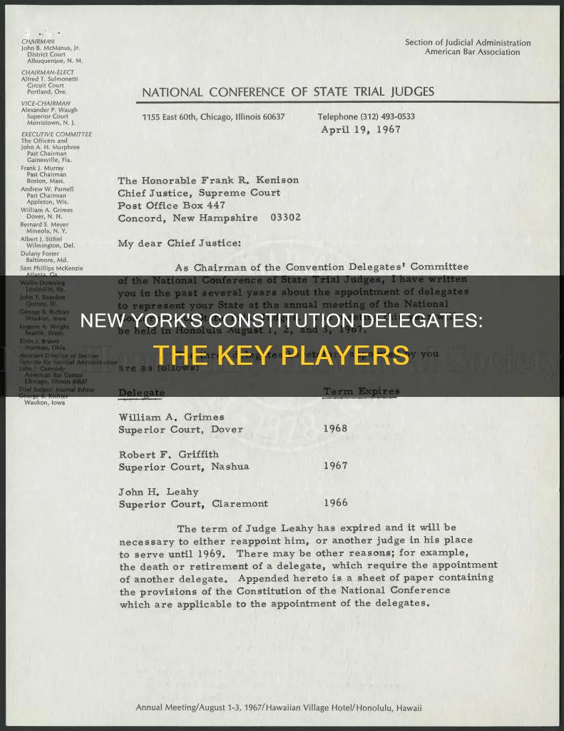 who were the delegates from new york at the constitution