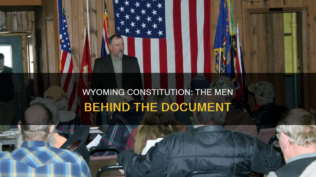 who were the delegates of the wyoming constitution