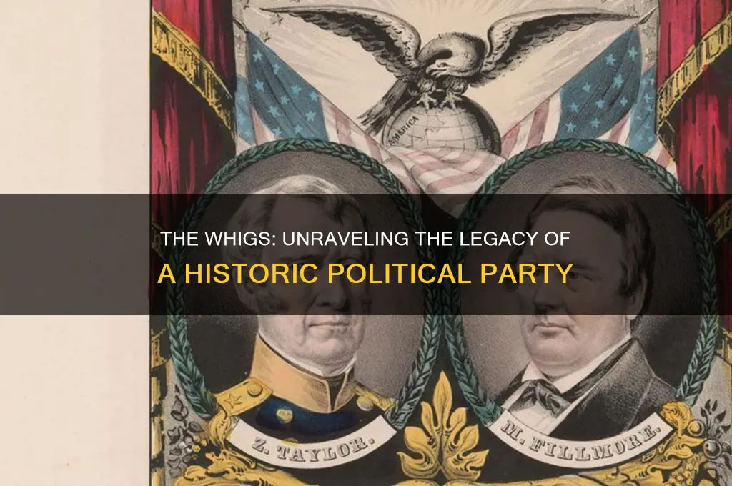 who were the political party called the whigs