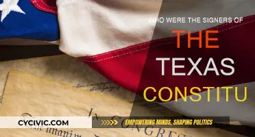 Texas Constitution Signers: The Men Behind the Document