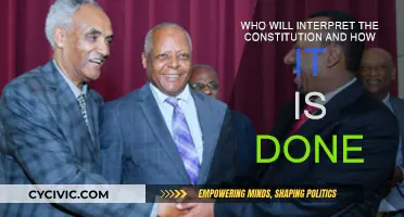 Interpreting the Constitution: Who and How?