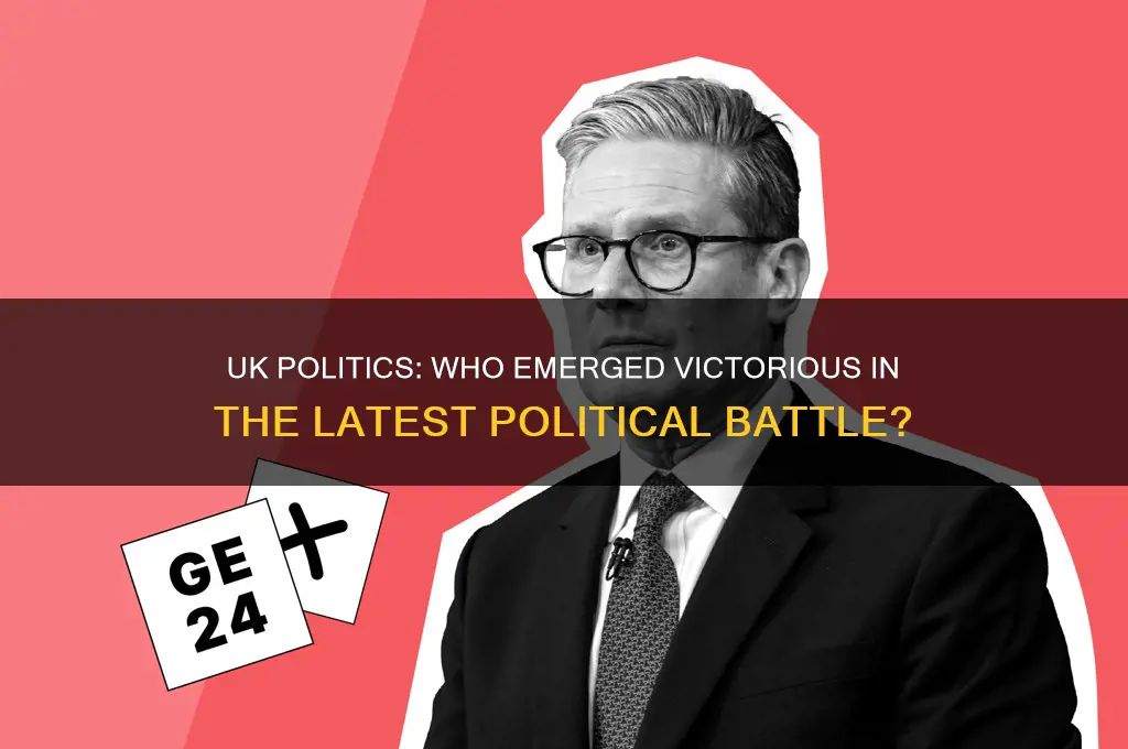 who won in uk politics