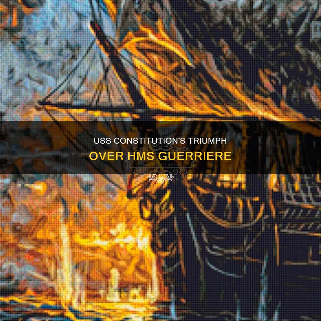 who won the battle of uss constitution vs hms guerriere