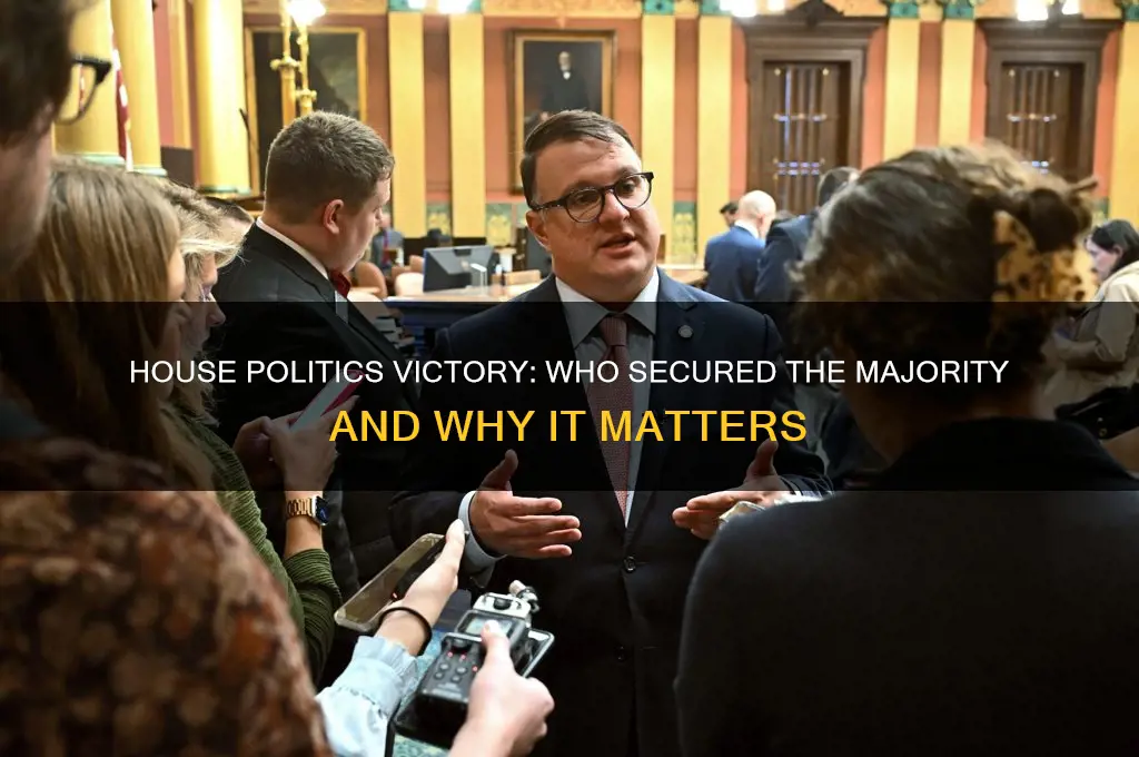 who won the house politics