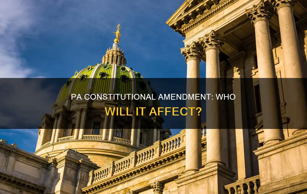 who would the pa constitutional amendment effect