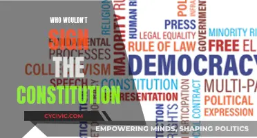 The Constitution: Refusals and the Reasons Behind Them