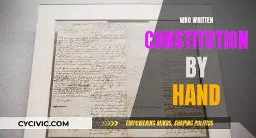 Handwritten Constitutions: Who Drafted Them?