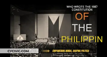 Crafting the Philippines' 1987 Constitution: Who Were the Writers?