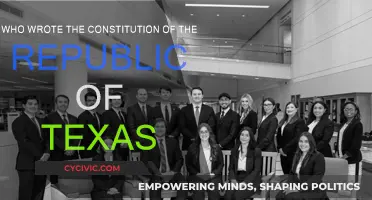 The Authors of Texas' Constitution